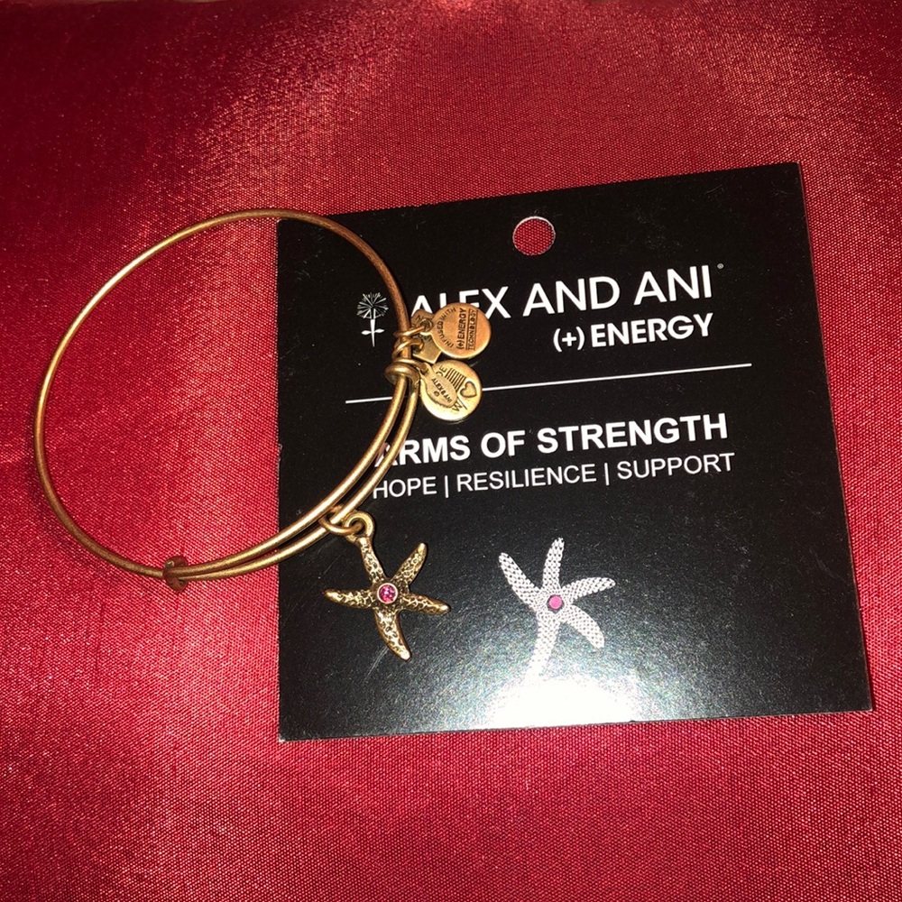 Alex and ani starfish bracelet